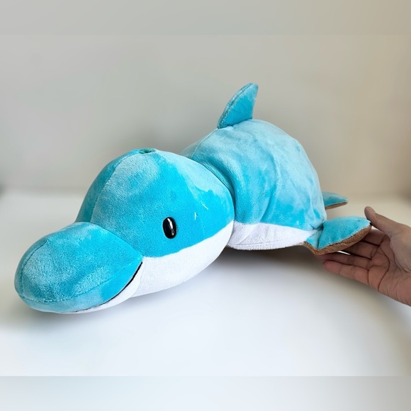 Flip A Zoo Harper Dolphin Willow Walrus 21” Sea Animal Reversible Stuffed Toy - Picture 11 of 11